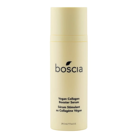 boscia Suero potenciador de colágeno vegano - Cuidado de la piel natural y limpio vegano sin crueldad - Suero de colágeno para antienvejecimiento - Para todo tipo de piel - 1 fl oz