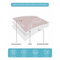 thumbnail image 4 of Twin XL Quilt Bedding Set, Marine Life Reversible Summer Quilt 3 Pieces, Summer Ocean Starfish Conch Seashell Pink Lightweight Bedspreads Coverlets with 2 Pillow Shams for All Seasons, 4 of 5