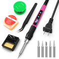 thumbnail image 1 of Kit de soldador Crtsweker 100W con pantalla LED 180-500 °C, 1 of 7