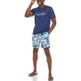 thumbnail image 3 of Calvin Klein - Playera de Manga Corta est&aacute;ndar Ligera de Secado r&aacute;pido, 40+ protecci&oacute;n UPF para Hombre, Azul Marino Logo, X-Large, 3 of 5