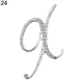 thumbnail image 2 of Ludlz 1 Pc Fashion Unisex Rhinestone English Letters Alphabet A-Z Brooch Pin Ornament, 2 of 8