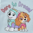 thumbnail image 4 of Paw Patrol Nickelodeon Skye and Everest Long Sleeve Ribbed Shirt and Twill Skirt Set (Girls), 2 Piece Set, Sizes 2T-6X, 4 of 9