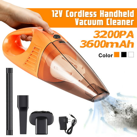 12V 100W 3200pa Cordless Handheld Car Vacuum Cleaner Waterproof Wet Dry Dirt (Best 12v Car Vacuum 2019)