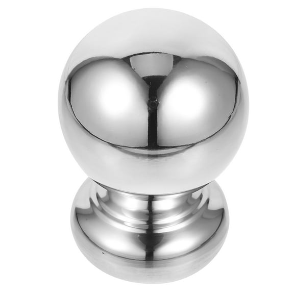 FONDOTIN Fence Ball Head Silver 1Set 4.3x3.1x3.1in