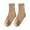 Khaki, variant on HJYCHN Crew Socks for Women Fall Winter Thickened Warm Loop Mid Tube Socks That Can Be Styled As Long Slouch Socks Thermal Socks Khaki One Size