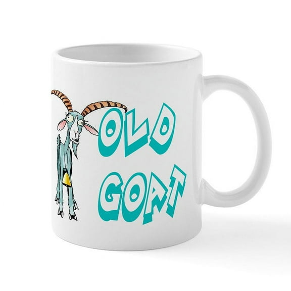 CafePress - Old Goat Mugs - 11 oz Ceramic Mug - Novelty Coffee Tea Cup
