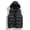 Black, variant on StSilkitty Mens Puffer Vest Zip up Sleeveless Hooded Jacket Coat with Pockets Winter Casual Fashion Warm Outerwear