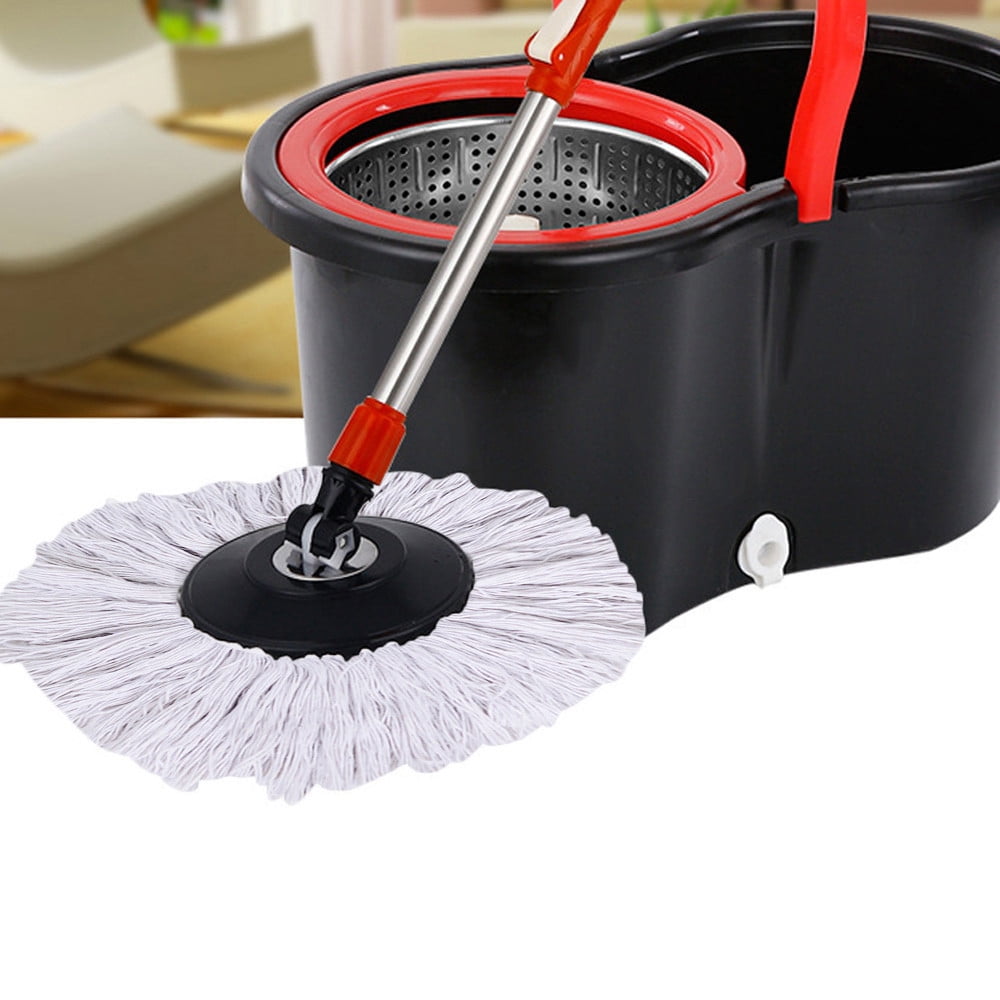 Details about   HB 360 Rotating Durable Head Easy Magic Microfiber Spin Floor Cloth Mop Head Tr 