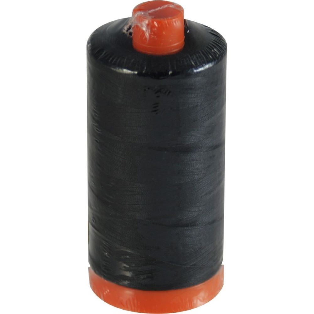 Aurifil Mako Quilting Cotton Thread 50wt Black 2692