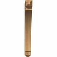 thumbnail image 2 of Ekena Millwork 4"W x 24"D x 36"H Thorton Craftsman Rough Sawn Bracket, Western Red Cedar, 2 of 13