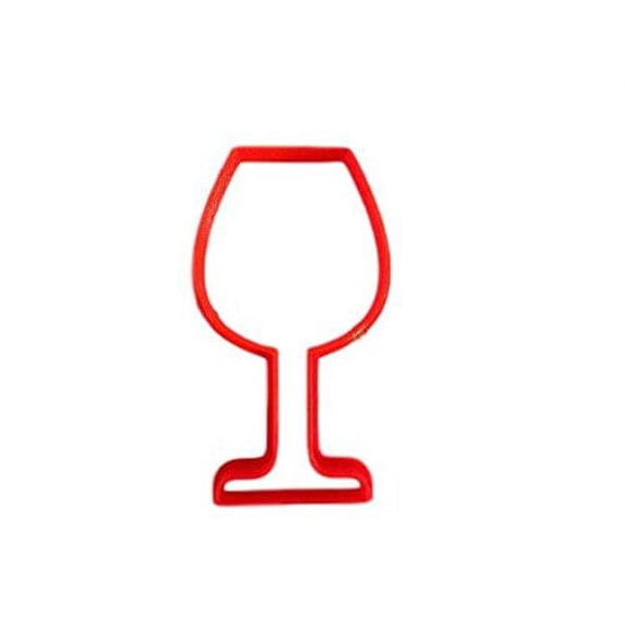 Wine Glass Cookie Cutter- Fast Shipping - Sharp Edges - Exceptional Quality