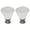 Crystal with Black Base, variant on Urbanest Crystal Diana Lamp Finial – 2 Inch Tall, Black Base– Decorative Lamp Shade Finial for Table & Floor Lamps- 2 Pieces