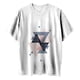 thumbnail image 4 of Blusa informal de manga corta con estampado geométrico de manga corta para mujer Fridja  gope2917, 4 of 6