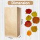 thumbnail image 3 of 30 Gallon Lawn Bags, 25 Brown Paper Leaf Bags, Heavy Duty, Tear Resistant, For Wet and Dry Leaves, Weeds, Trash, Yard Waste, 3 of 5