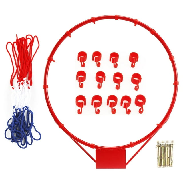 baloncesto profesional, aro de baloncesto montado pared, equipo , baloncesto de repuesto para baloncesto de 17.72in DYNWAVEMX red de canasta