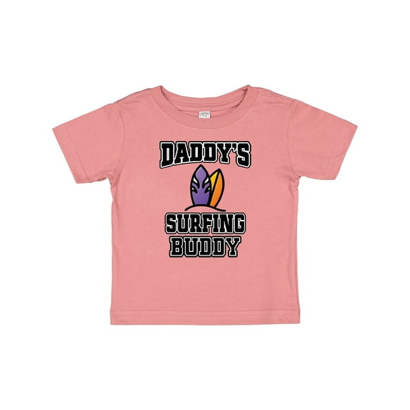 Inktastic Daddy Surfing Buddy Kids Surfer Boys or Girls Baby T-Shirt