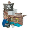 thumbnail image 2 of Color Your Own Pirate Ship Playhouse - Craft Kits - 1 Piece, 2 of 9