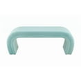 thumbnail image 5 of TOV Furniture Kenya Bright Blue Velvet Bench, 5 of 19