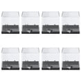 thumbnail image 2 of HLONK 8 Pcs Transparent Mineral Specimen Collection Box Plastic Sample Storage Box, 2 of 7