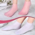 thumbnail image 3 of 3pairs Silicone Socks, Silicone Moisturizing Sock, Silicone Heel Sock, Moisturizing Gel Socks For Repairing Dry Feet Cracked Heel A, 3 of 3