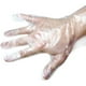 thumbnail image 1 of Guantes desechables de 100 piezas – Guantes de plástico sin látex para preparación de alimentos para cocinar, manipulación de alimentos, cocina, barbacoa, limpieza – Transparente, tamaño grande –, 1 of 5