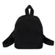 thumbnail image 2 of Mochila Pana para Mujer Bolso Libros Informal Retro para Estudiantes para Viajes Escolares (negro), 2 of 9