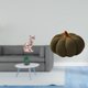thumbnail image 2 of Estatua de gato, figura de escritorio, juguete de calabaza, adorno de cerámica suave, accesorio para fotos, ideal para dormitorio, sala de estar, ofic, 2 of 8