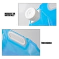 thumbnail image 4 of Collapsible Water Container Bag, BPA Free Food Grade Clear Plastic Storage Jug for Sport Camping Riding Mountaineer,Freezable,Food Grade ( 4-pack), 4 of 5