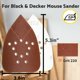 thumbnail image 3 of Almohadillas de lijado de grano 220 para Black and Decker Mouse San, paquete de 50 unidades, 3 of 6