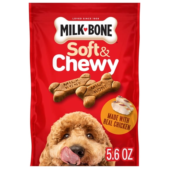 Milk-Bone Soft & Chewy Chicken Recipe Dog Treats (Various Sizes)