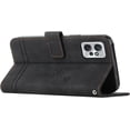 thumbnail image 2 of Wallet Case for Moto G Power 5G 2023, Moto G Power 5G 2023 Case with Card Holder Leather Flip Case with Kickstand Magnetic Full Protection Cover for Motorola Moto G Power 5G 2023 Smile Black, 2 of 8