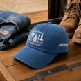 thumbnail image 6 of 9/11 25th Anniversary Memorial Hat, Never Forget 2001-2026 Washed Cotton Baseball Cap, Vintage Embroidered Patriot Dad Hat for Men Women, 6 of 7