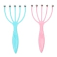 thumbnail image 1 of Masajeador de Cuero Cabelludo SPA Rosa Azul Portátil para Relajación y Reducción del Estrés, 1 of 6
