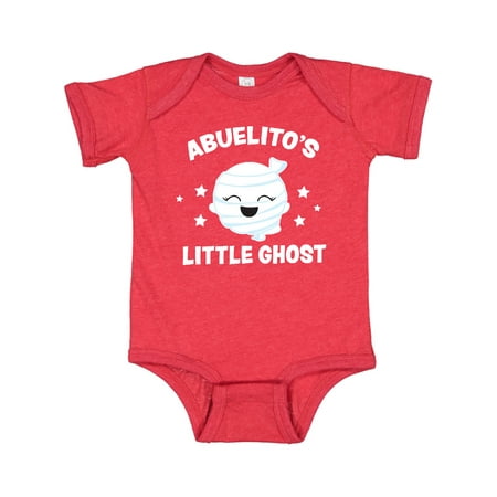 

Inktastic Cute Abuelito s Little Ghost with Stars Gift Baby Girl Bodysuit