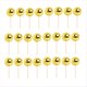 thumbnail image 1 of 24 Piezas Bola de Discoteca Adornos para Cupcakes Bola de Discoteca Selecciones para Cupcakes Bola de Espejo Reflectante Adornos para Pasteles Decoraciones de Discoteca Dorado, 1 of 5