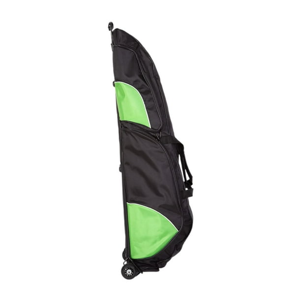 Organizador de bolsa de esgrima rodante versátil con accesorios portátiles de accesorios portátiles Bolsa de almacenamiento de carcasas para los Verde negro