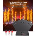 thumbnail image 1 of Projecteur de Feu DMX à Flamme 3 Têtes pour Éclairage de Scène, Équipement Dj, 1 of 8