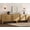 Walnut, variant on WAMPAT 63" W Modern Large Buffet Sideboard Cabinet with Storages, Buffet Table Coffee Bar Wine Bar Storage Curved Cabinet with 4 Doors for Dining Room, Living Room, Kitchen,Lightt Oak