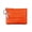 8097, variant on RFID Women's Mini Front Pocket Wallet with Keychain, Orange