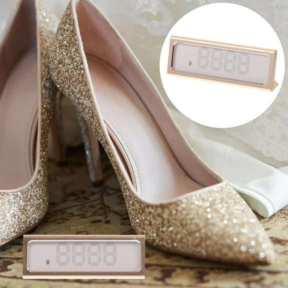 WRISTBIQUE 1Set Golden Alloy Display Stand for Bakeries Retail Display Stand