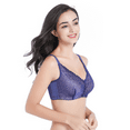 thumbnail image 4 of BIMEI Mastectomy Bra with Pockets for Breast Prosthesis Women Everyday Lace Bra 8708,Blue,36A, 4 of 9