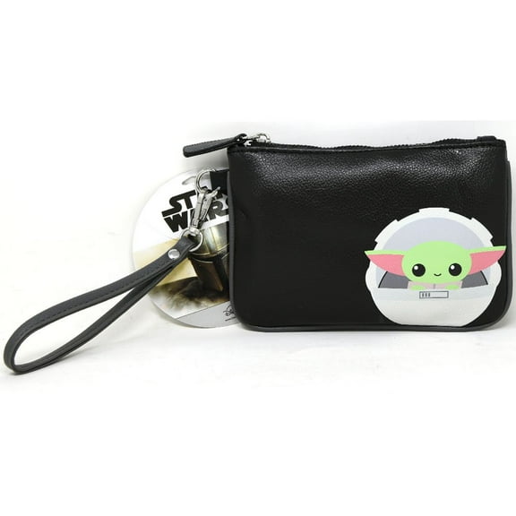 Star Wars " The Child" Wristlet 1 Zipper Inside with Hangtag