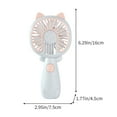 thumbnail image 3 of Clearance Under $5!Yyuenw Mini Handheld Fan, 3 Speed Wind, Cute Cat Ears Design, for Women Girls Indoor Outdoor Travel Camping Supplies, USB Rechargeable Portable Personal Fan, 3 of 5