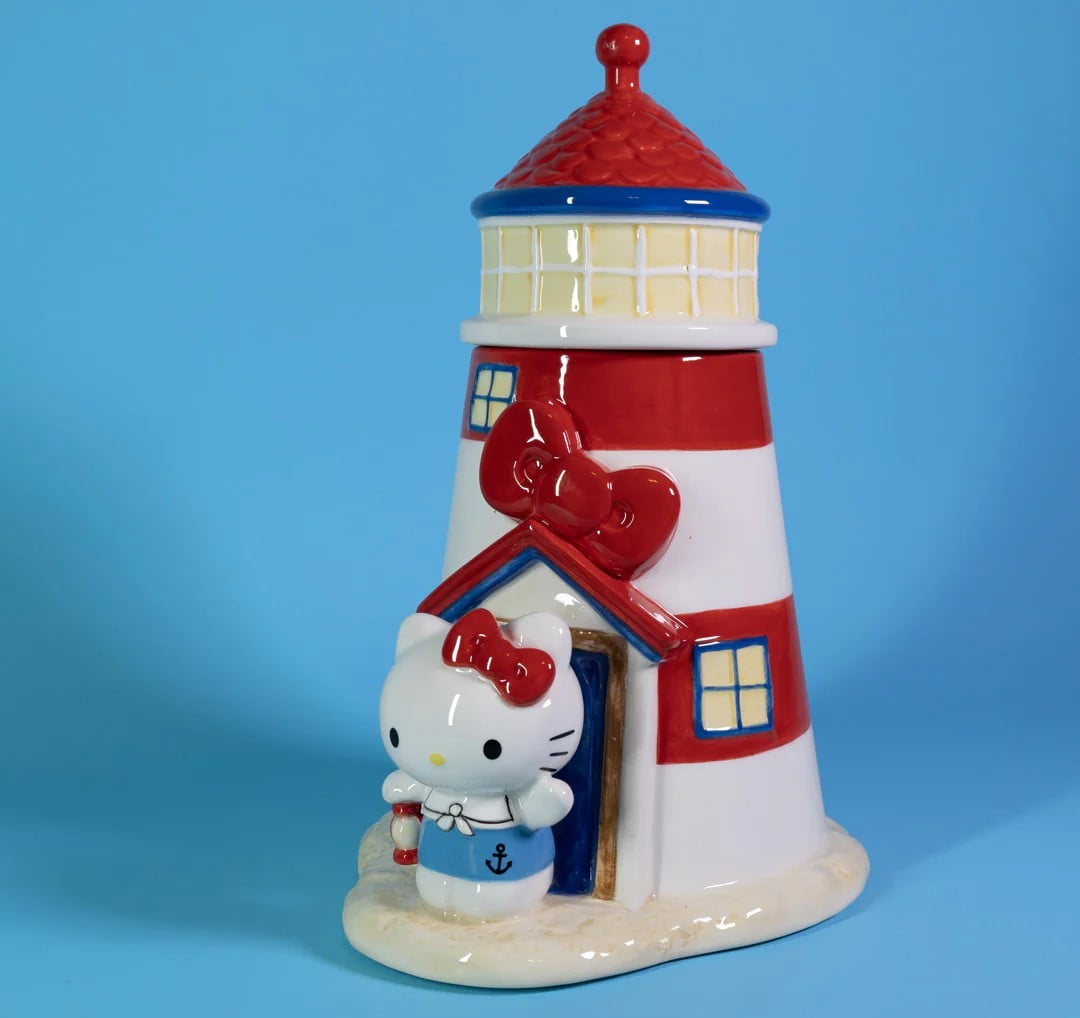 Hello Kitty Light House Cookie Snack Treat Jar
