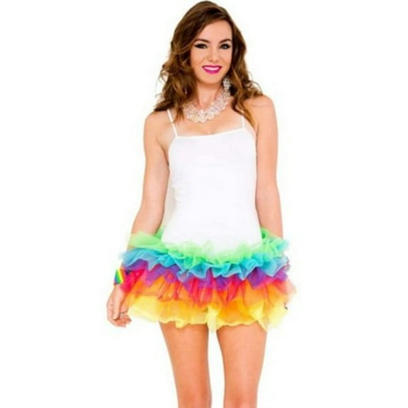Sky Hosiery Rainbow Tutu Dress 70579 Multi Color