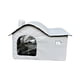 thumbnail image 3 of Refugio para gatos callejeros, casa exterior plegable, impermeable, cueva para gatos, cama para gatitos de interior, animales pequeños, patio, garaje SG, 3 of 8