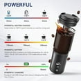 thumbnail image 2 of EAST MOUNT Smart Temperature Controlled Mug,Heated Coffee Mug,16 Hours Battery Life,Vacuum Insulated Hot Beverage Warmer 15OZ,with LCD Display 90°F to 150°F, 2 of 6