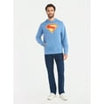 thumbnail image 2 of Superman Men's and Big Men's Graphic Hoodie with Long Sleeves, Sizes XS-5XL, 2 of 5