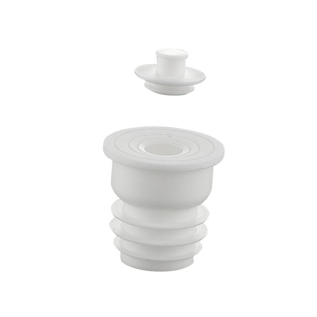 Junta de tubería, tapón de sellado, tubería de desagüe, lavadora, anillos de sellado, junta, para 35-40 mm Blanco