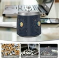 thumbnail image 6 of Yayeee Ashtray with Lid for Cigarette Smokeless Stainless Steel Home Ash Holder, Cat Planet, 6 of 7